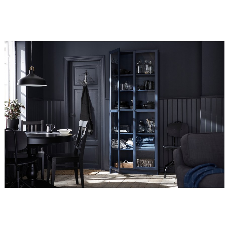 Kallax каллакс вставка с 2 ящиками, глянцевый белый