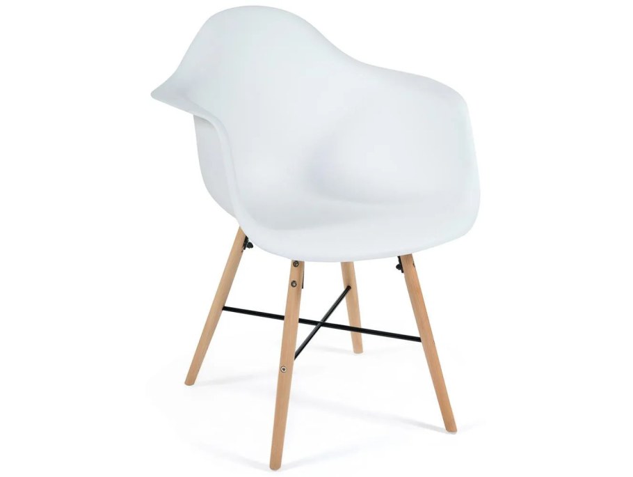 Стул Eames мягкий с подлокотниками