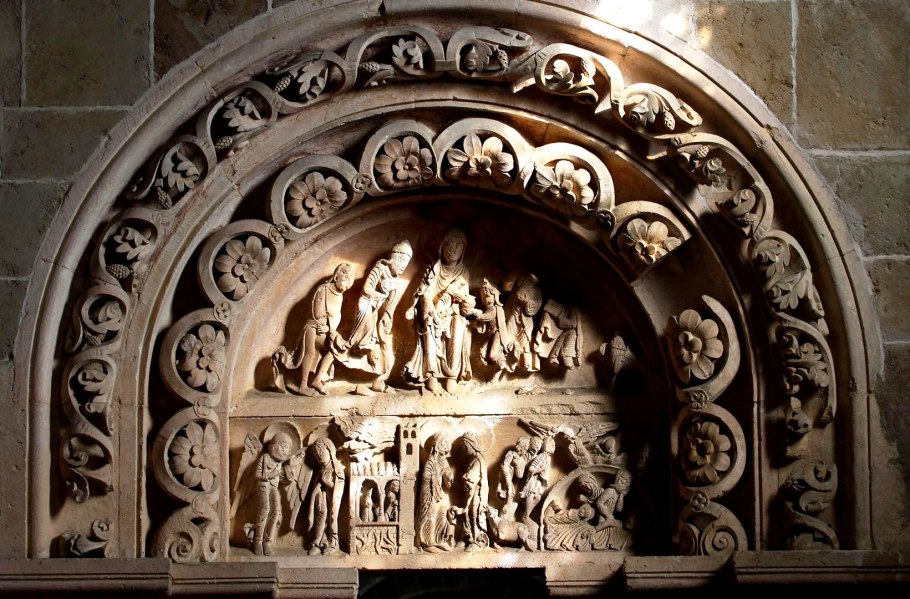 Тимпан церкви сен Мадлен в Везле