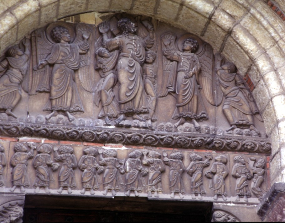 Сен Сернен в Тулузе тимпан