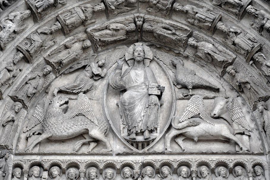 Западный фасад Шартрского собора