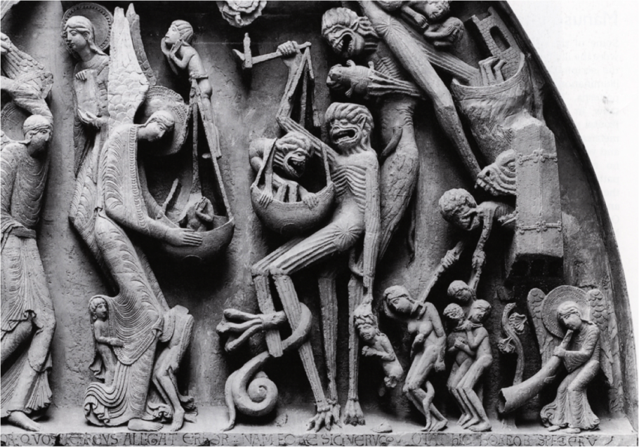 Тимпан собора сен-Лазар в Отене