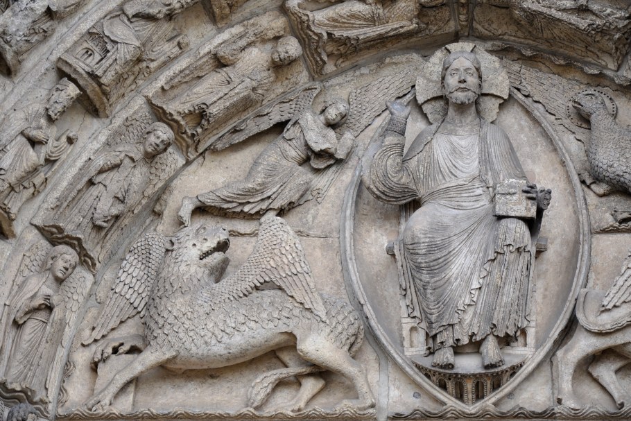 Тимпан Шартрского собора