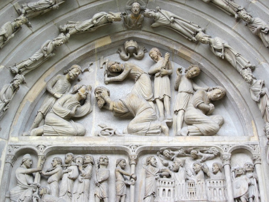 Статуи портала базилики в сен-Дени