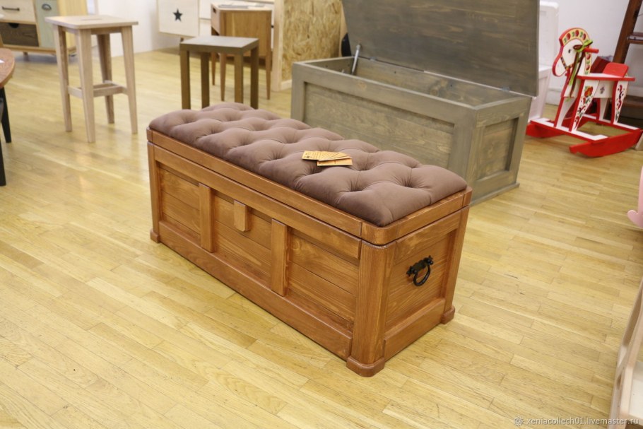 Пуф сундук Аквилон банкетка