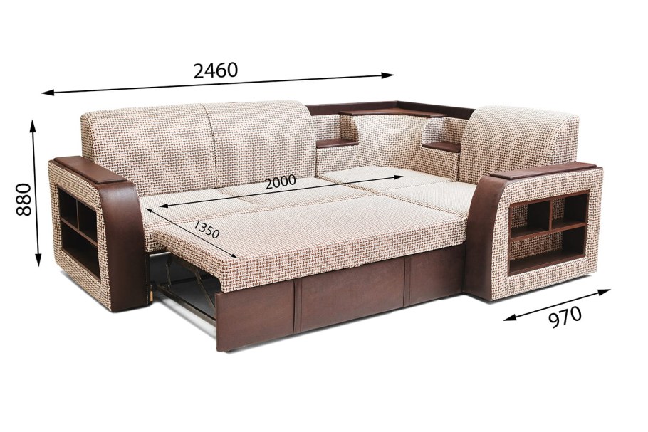 Волли Толли диван Атланта угловой