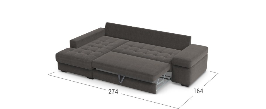 Диван угловой с механизмом Дельфин Реми- 2