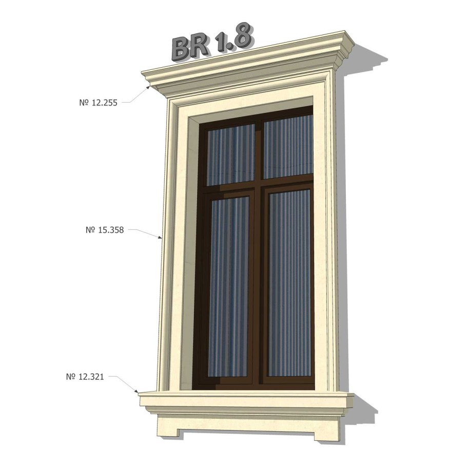 Оконный карниз наружный