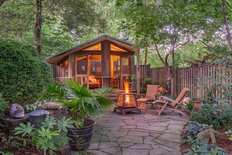 Красивые шторы на веранду