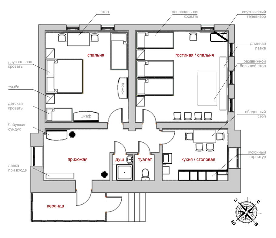 Планировка дачного домика 6х6 двухэтажный