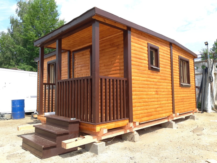 Садовый домик 6х4,6м "Панорамика"