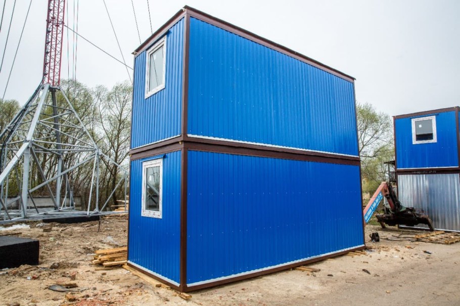 Жилье из вагончиков