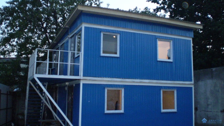 Бытовка полукруглая