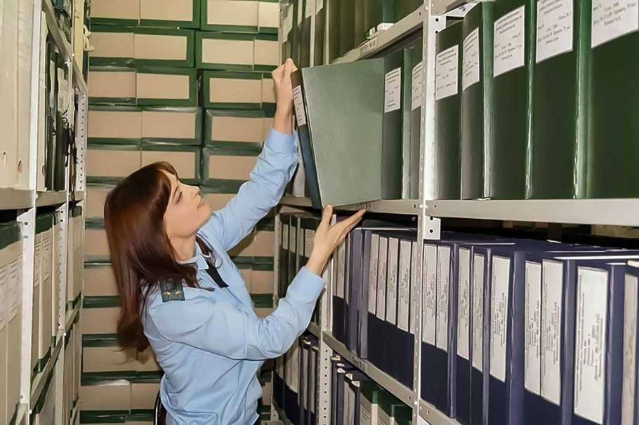 Типовые схемы организации единого электронного архива документов.