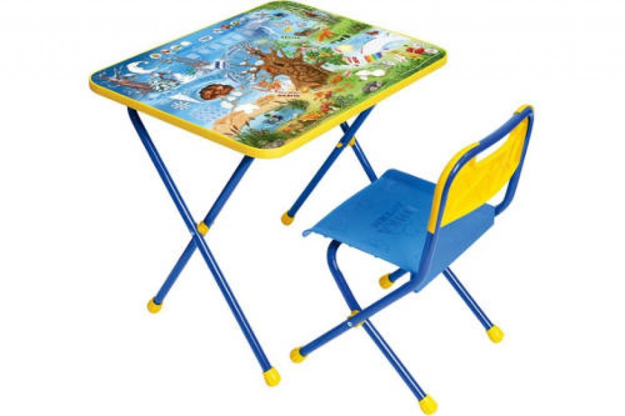 Набор мебели (стол + стул) "Ника. Азбука"(ку2п/9) 107121