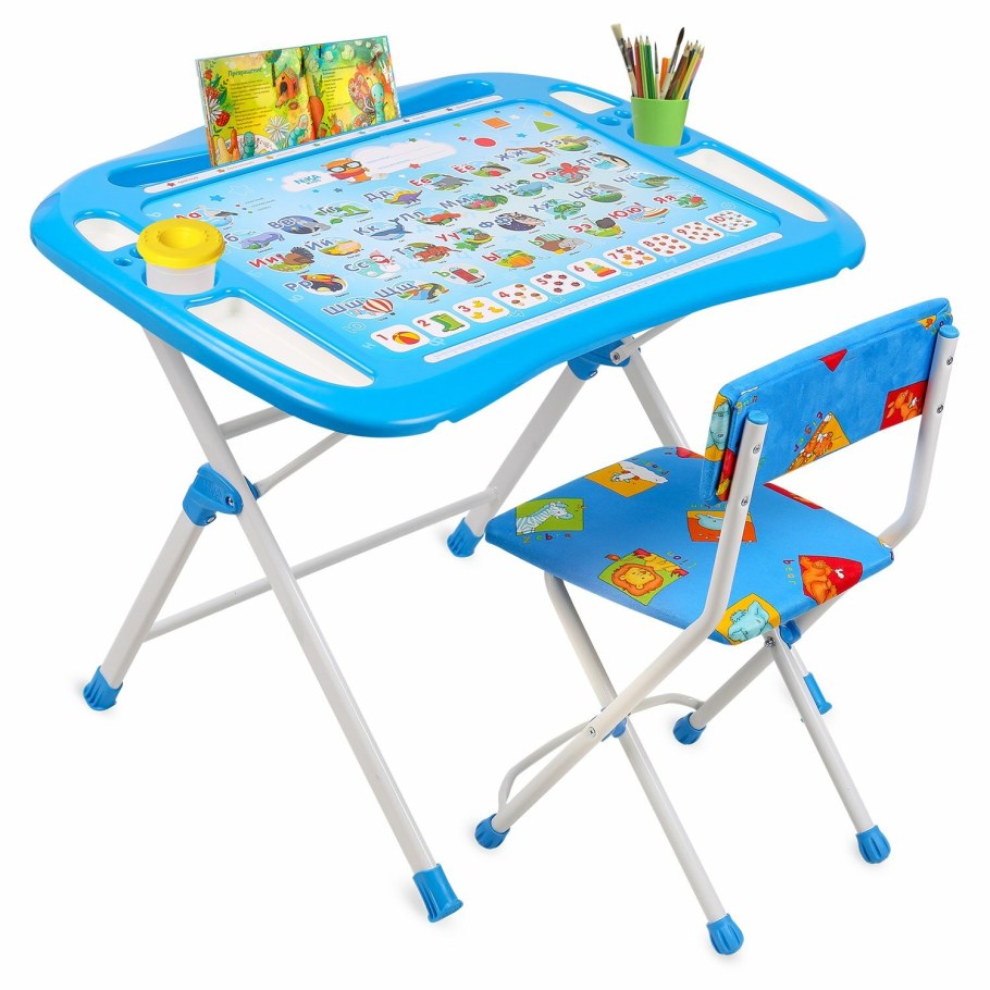 Кп2/БГ Ника набор мебели большие гонки (стол + мяг стул) h580