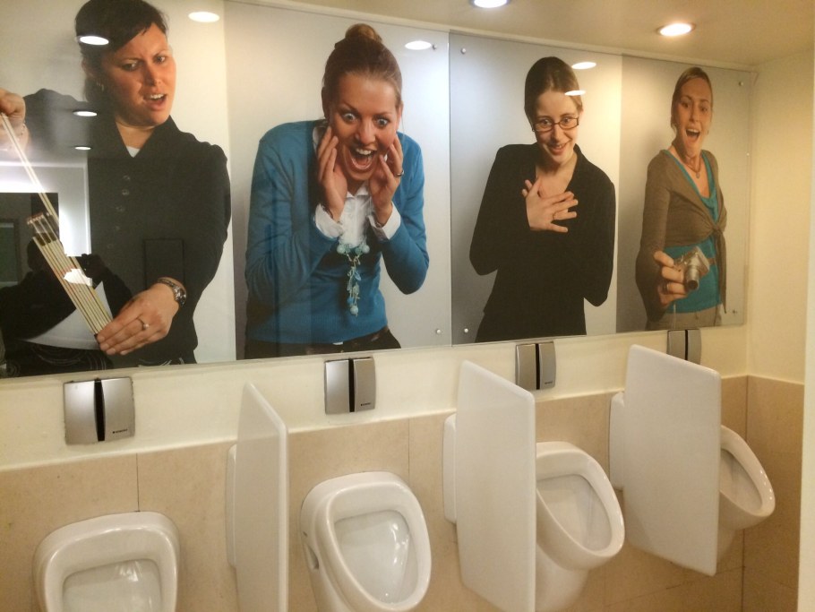 Ограждение писсуара