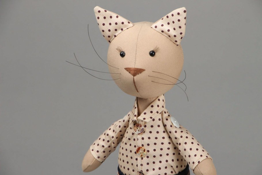 Текстильные игрушки ручной работы