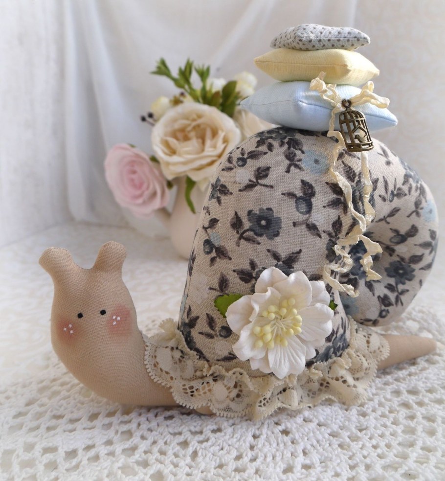 Интерьерные игрушки из ткани