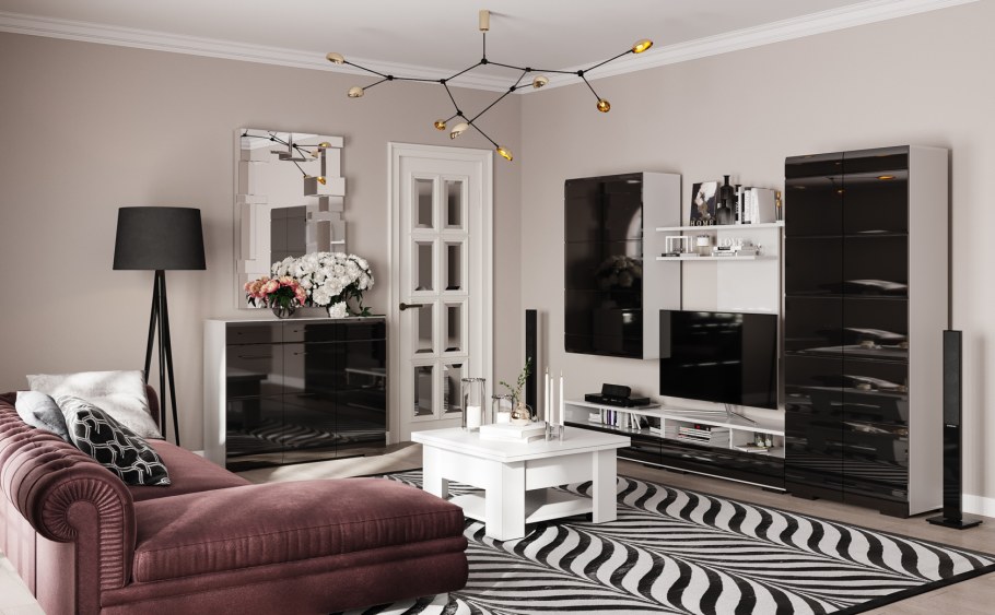 Лазурит стенка в гостиную