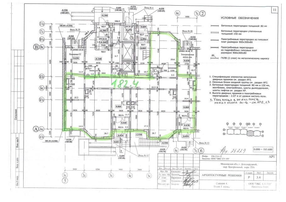 Пирог пола для согласования перепланировки