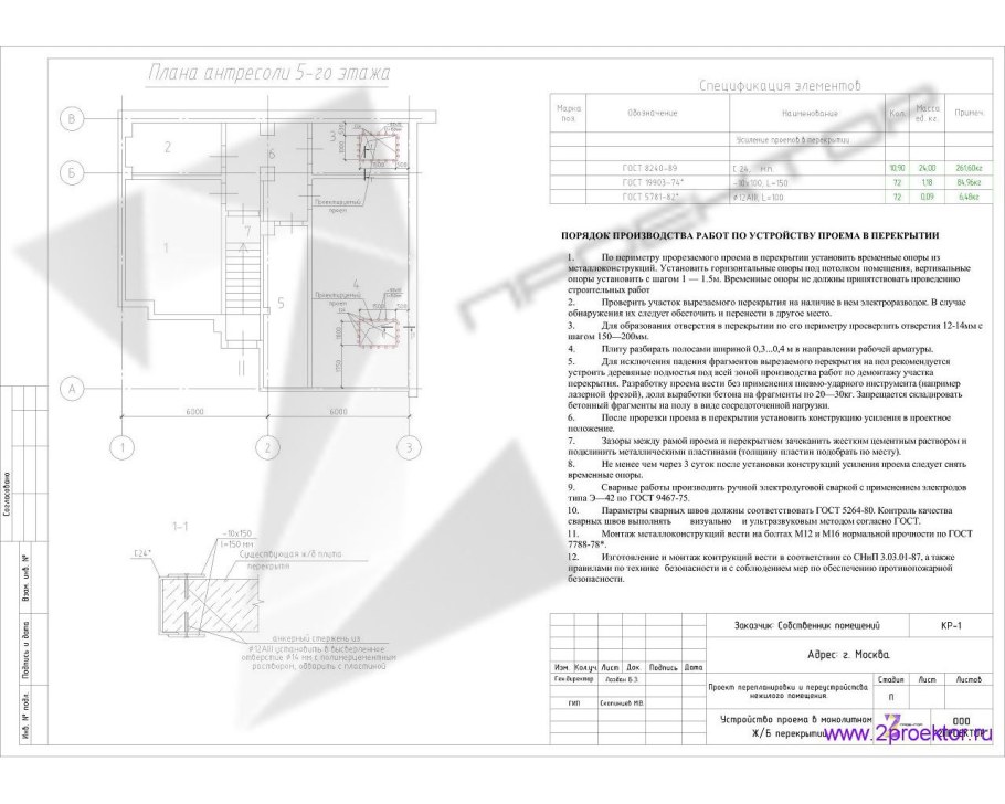 Технический план БТИ на нежилое помещение