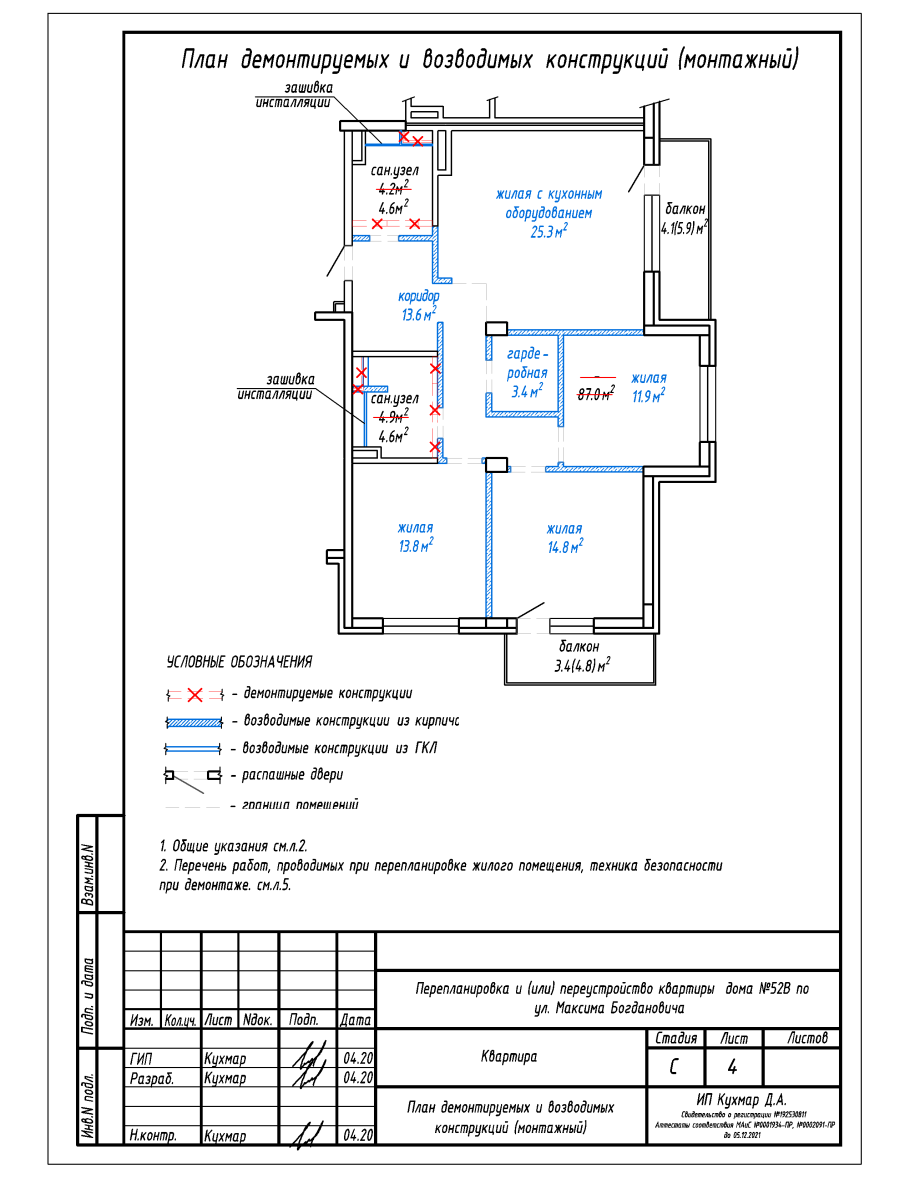 Европланировка квартиры