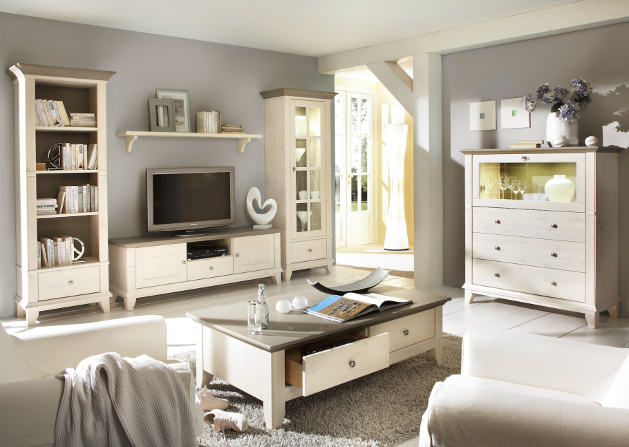 Мебель в гостиную в стиле Прованс