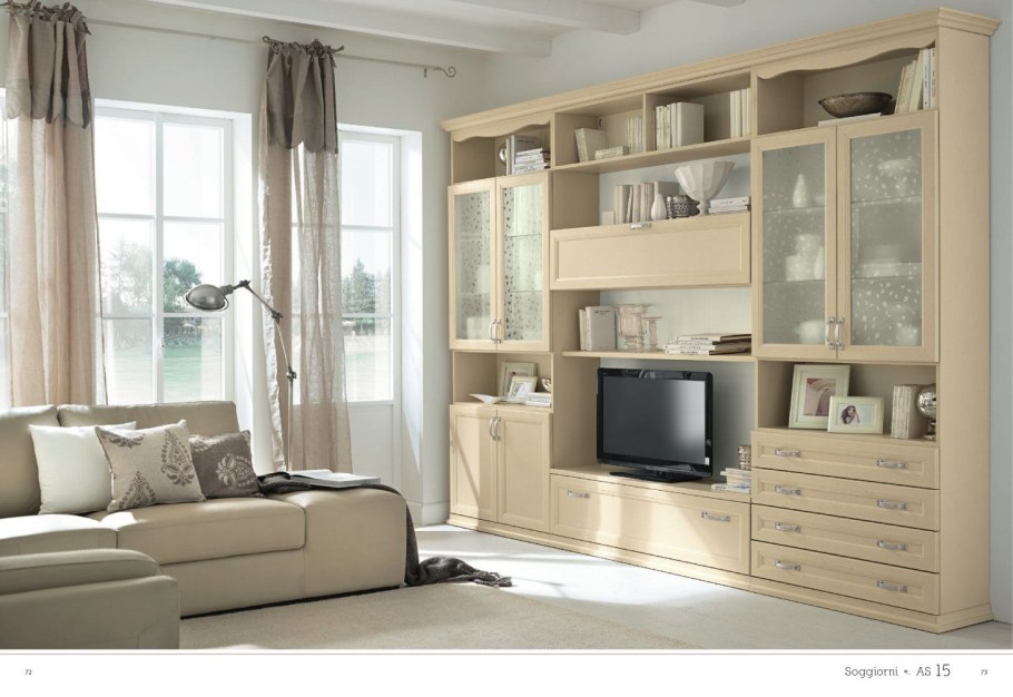 Стенка современная классика