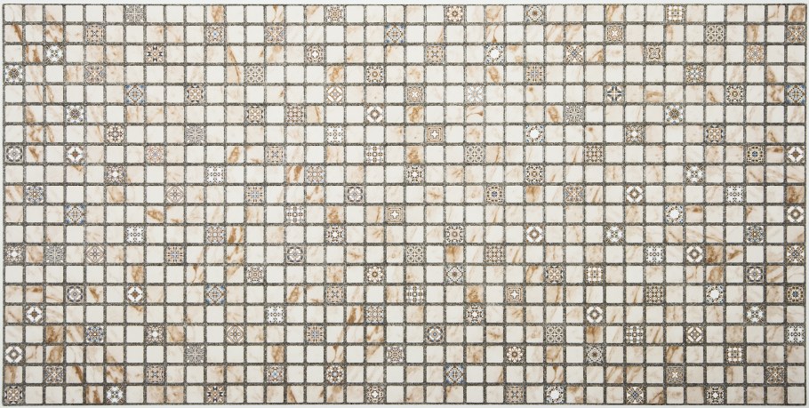 Панель декоративная ПВХ мозаика Византия 485х960