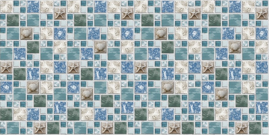 ПВХ мозаика морской Бриз 955х480 мм