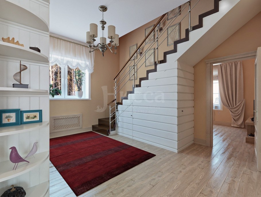 Внутренняя отделка 2 этажа коттеджа