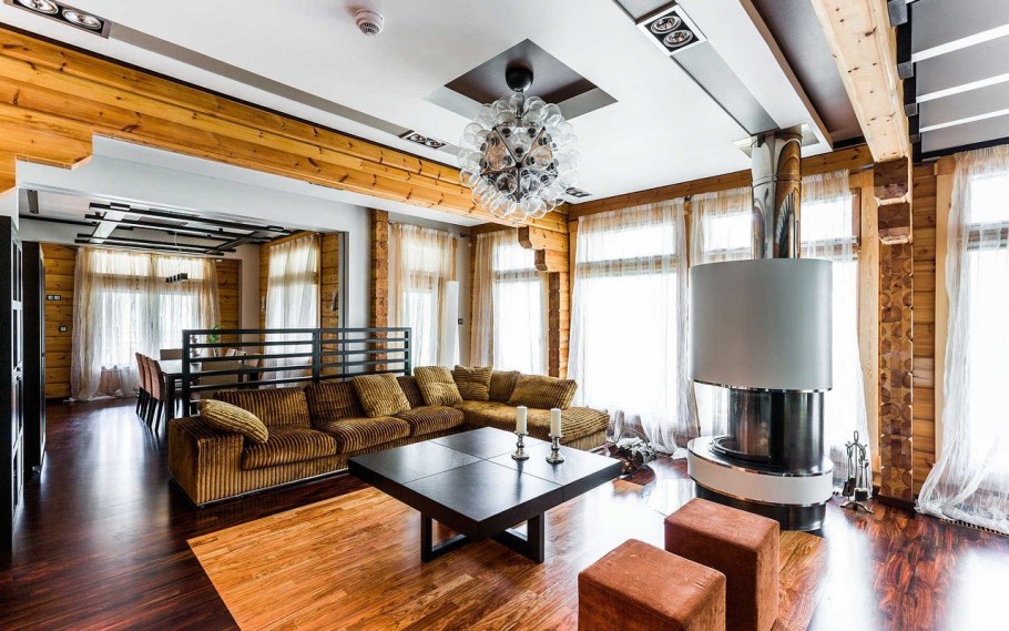 Коттедж внутри