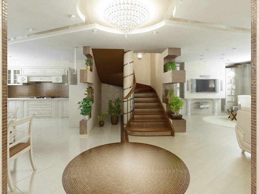 Интерьер коттеджа