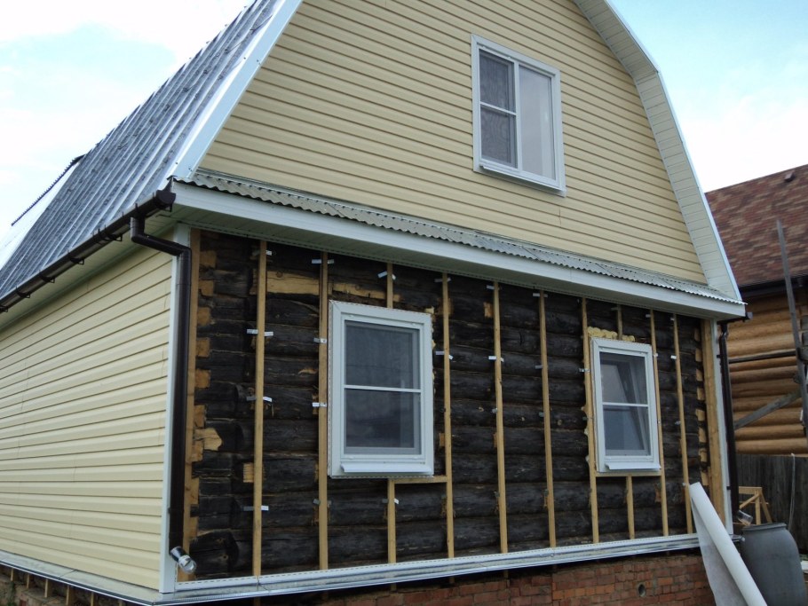 Обшивка сайдингом