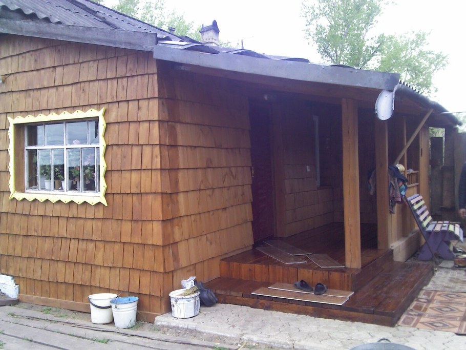 Обшить дачный домик