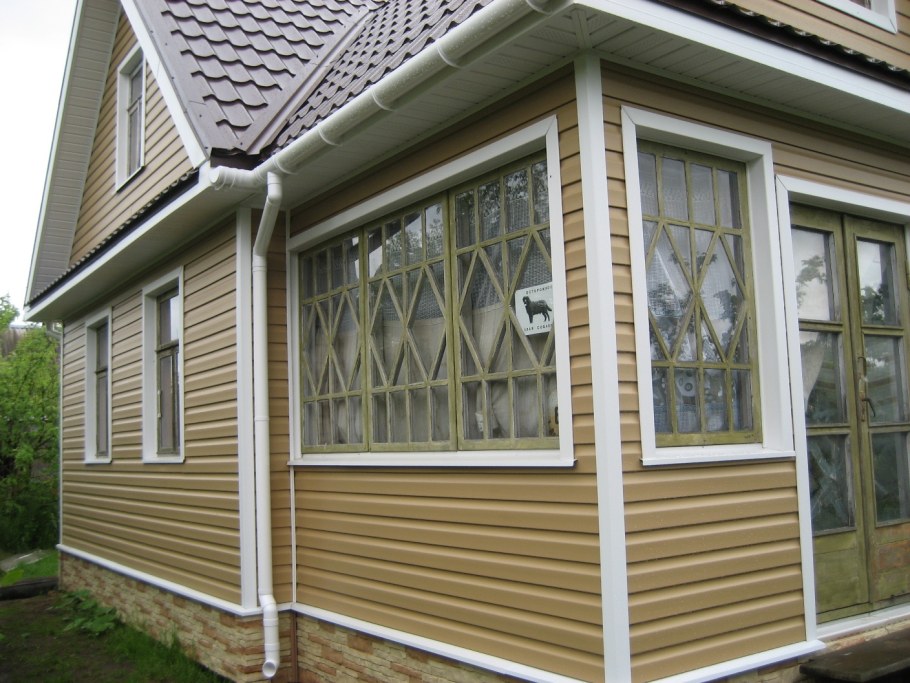 Баня обшитая вагонкой снаружи