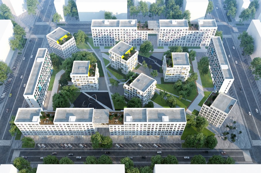 Дом средней этажности МАРХИ