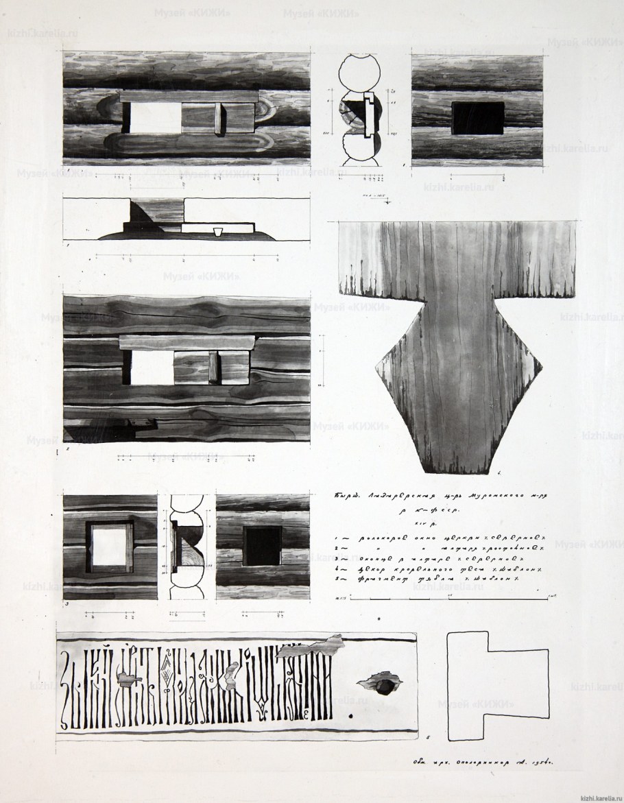 Косящатое окно в избе