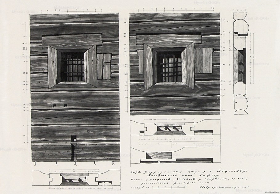 Волоковое окно в избе