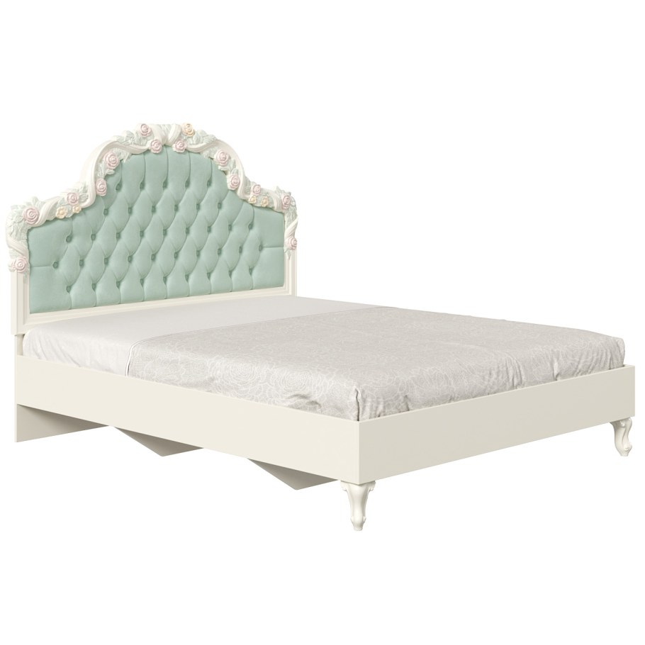 Модульная спальня Луиза (алебастр/мятный)