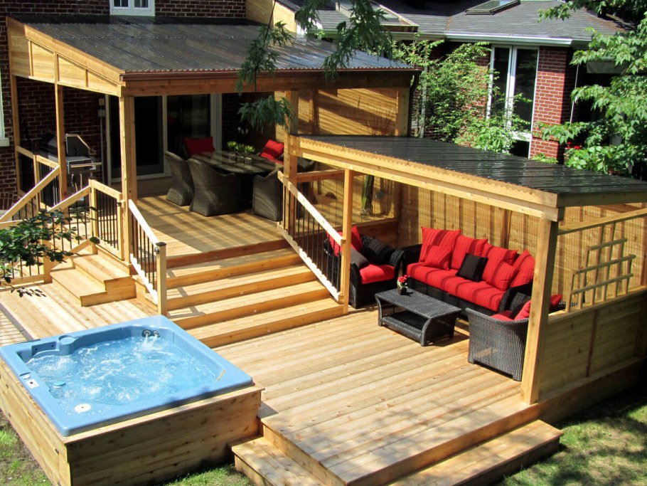 Уголок отдыха на даче