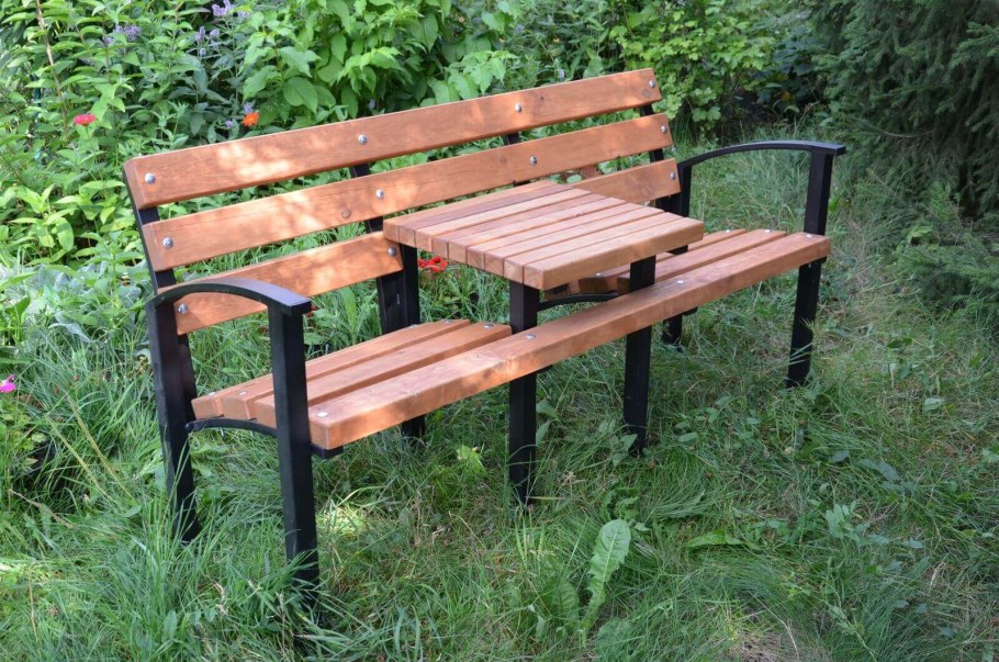 Садовая скамейка дуэт