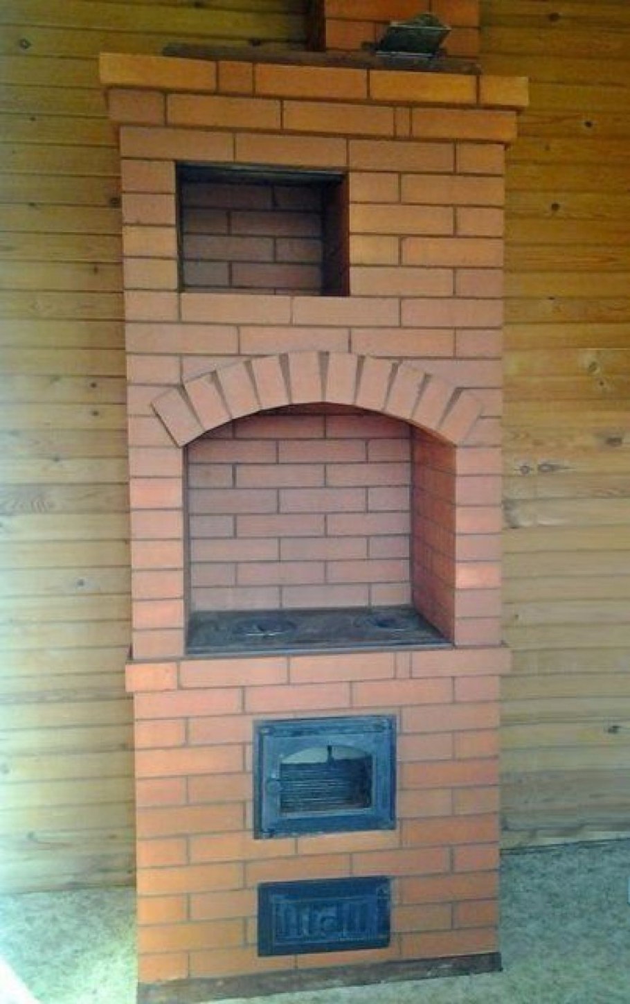 Печь отопительно-варочная кирпичная Кузнецова