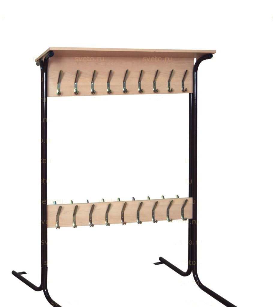 Вешалка напольная двусторонняя 26 мест