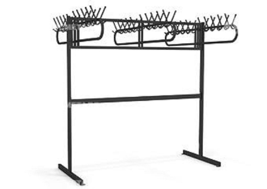 Вешалка напольная на 60 крючков 1700х1525х1725