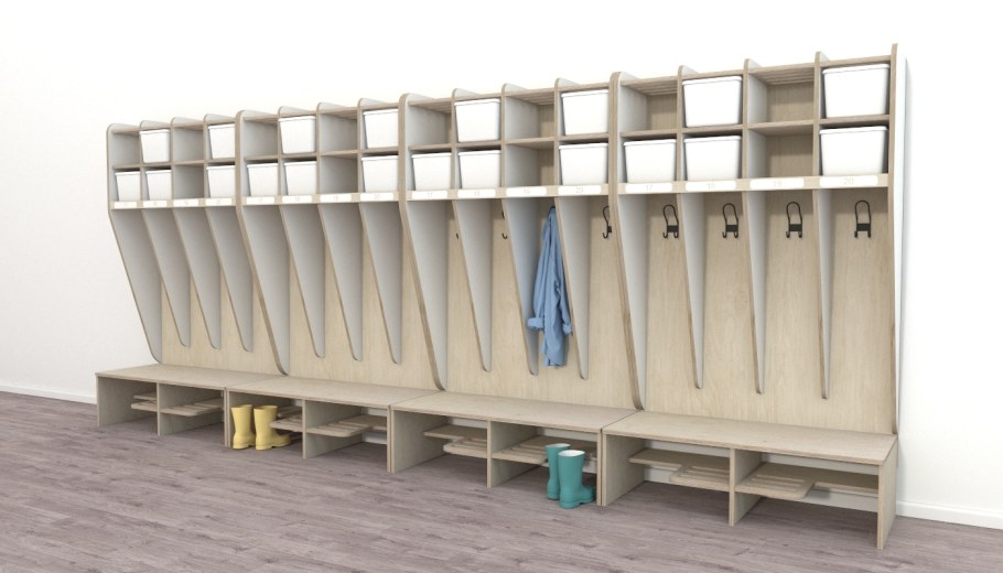 Шкаф для раздевалок SML-60-45