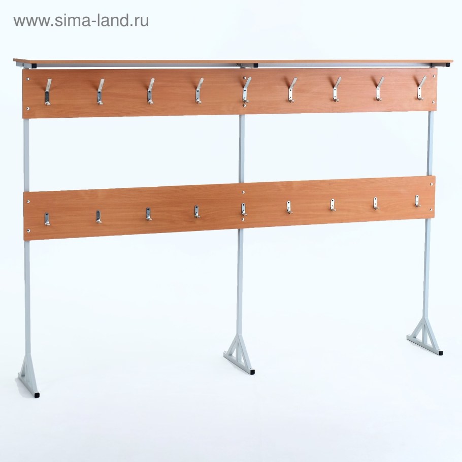 Вешалка гардеробная двухсторонняя l=850