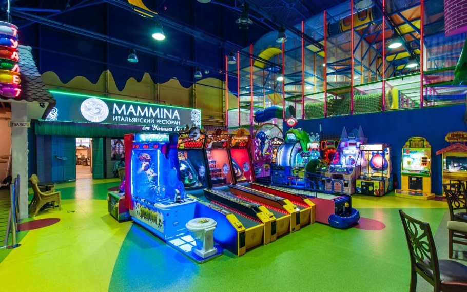 Космик парк развлечений Москва