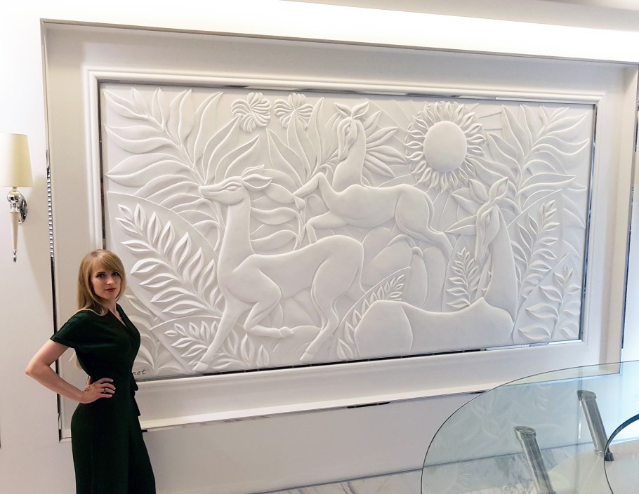 Панно из гипса